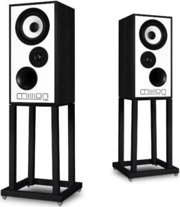 MISSION 700 Classic Loudspeakers with Stands (Black Oak, PAIR)