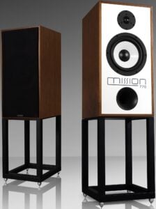 MISSION 770 Classic Loudspeakers with Stands (Classic Walnut, PAIR)