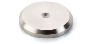 Clearaudio Stainless Steel Spike Plate – AC049 (Single)