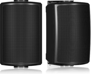 Tannoy AMS 5DC Black 5″ Dual Concentric All-Weather Speakers (PAIR)