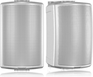 Tannoy AMS 5DC White 5″ Dual Concentric All-Weather Speakers (PAIR)