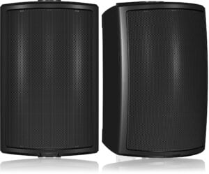 Tannoy AMS 6DC Black 6″ Dual Concentric All-Weather Speakers (PAIR)