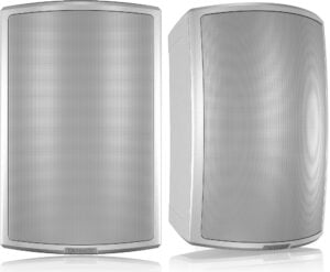 Tannoy AMS 8DC White 8″ Dual Concentric All-Weather Speakers (PAIR)