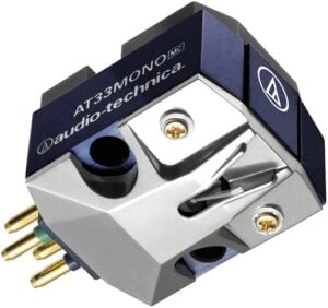 Audio-Technica AT33MONO Dual Moving Coil MC Mono Cartridge