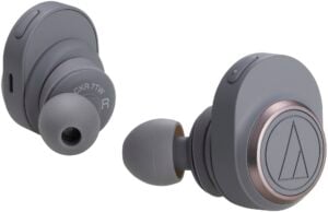 Audio-Technica ATH-CKR7TWGY Wireless In-Ear Headphones (Gray)