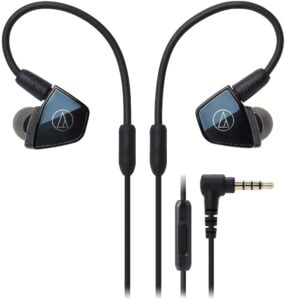 Audio-Technica ATH-LS400iS In-Ear Quad Armature Driver Headphones