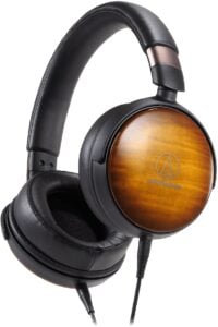 Audio-Technica ATH-WP900 Portable Over-Ear Maple-Wood Headphones