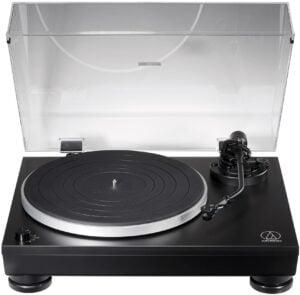 Audio-Technica AT-LP5X Fully-Manual Direct-Drive Turntable (Black)