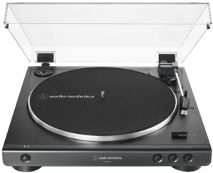 Audio-Technica AT-LP60X-BK Fully Automatic Belt-Drive Turntable (Black)
