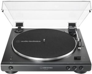 Audio-Technica AT-LP60XBT-BK Fully Automatic Wireless Belt-Drive Turntable (Black)