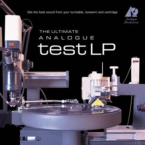 Analogue Productions Ultimate Analogue Test LP for Precise Turntable Setup