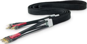 Tellurium Q Black Diamond Speaker Cables with Banana Connects (2.5 meter)