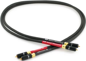 Tellurium Q Black Diamond RCA-RCA Interconnect Cables (PAIR)