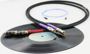Tellurium Q Black Phono Turntable Tonearm RCA-RCA Cables (1 meter)