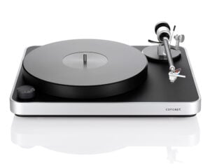 Clearaudio Concept AiR Turntable with Satisfy Black Tonearm and MM Cartridge
