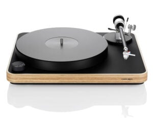 Clearaudio Concept AiR Wood Turntable with Satisfy Black Tonearm and MM Cartridge