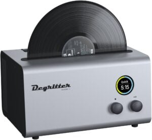 Degritter MARK II RCM Ultrasonic Record Cleaning Machine (Silver/Gray)
