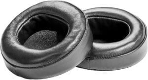 Audeze Replacement Black Leather Earpads for LCD Headphones (EAR1057-KT)