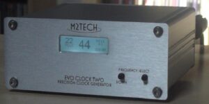 M2Tech Evo Clock Two Precision Master Clock and WORD Clock Generator
