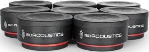 IsoAcoustics ISO-PUCK mini Speaker/Amplifier Isolation Feet (8-Pack)