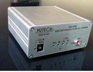 M2Tech Evo DAC 192 kHz 32 bit digital-to-analog converter