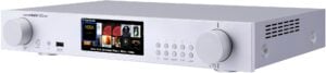 Cocktail Audio N25AMP 150-watt Receiver/MQA HDMI DAC/Streamer (Silver)
