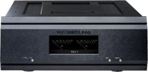 Musical Fidelity Nu-Vista PAS Balanced Stereo Power Amp with Separate Power Supply (Black)