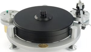Michell Engineering Orbe SE Turntable Bundle with TecnoArm2 Arm/Record Clamp/Dust Cover