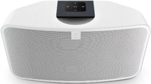 Bluesound PULSE MINI 2i Compact Wireless Multi-Room Music Streaming Speaker (White)