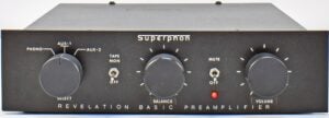 SUPERPHON Revelation Basic dual-mono Preamp with outboard PSU by Stan Warren of PS