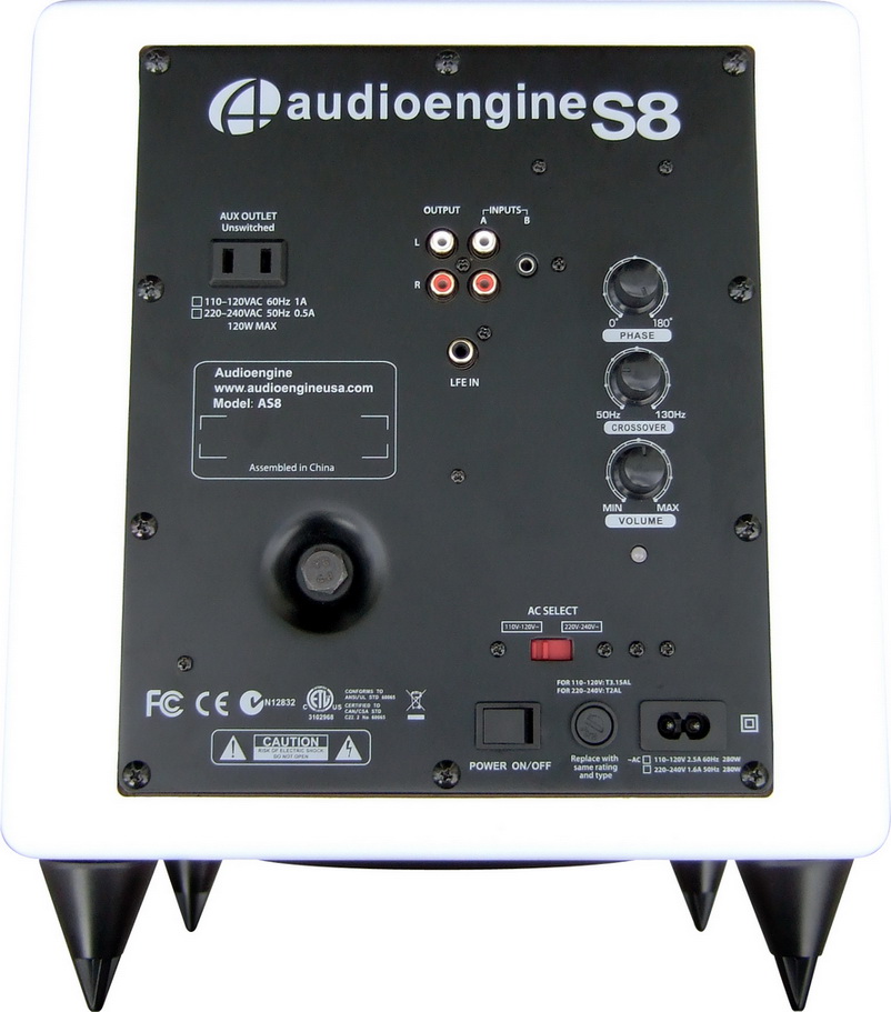 Audioengine S8 Premium Powered Subwoofer | Hi-Fi Heaven