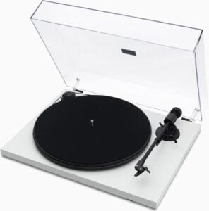 Andover Audio SpinDeck Turntable with Cartridge (White)