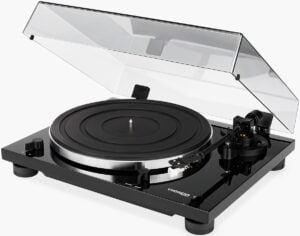 Thorens TD 201 Turntable with AT 3600 Cartridge (Black)