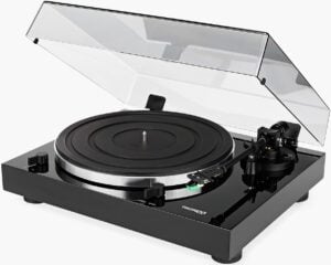 Thorens TD 202 Turntable with AT 95E Cartridge (Black)