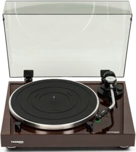 Thorens TD 204 Turntable with AT95E Cartridge (High-Gloss Walnut)