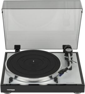 Thorens TD 403 DD Puristic Direct-Drive Turntable with Cartridge (High-Gloss Black)