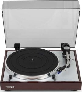Thorens TD 403 DD Puristic Direct-Drive Turntable with Cartridge (High-Gloss Walnut)