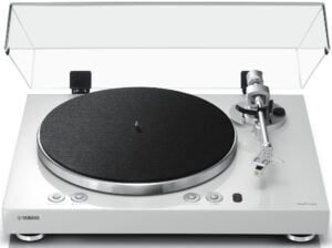 Yamaha MusicCast VINYL 500 Wi-Fi Enabled Turntable (White)