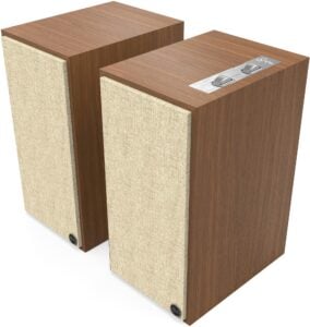 Klipsch The Sevens Hi-Res Powered Stereo Speakers (Walnut)