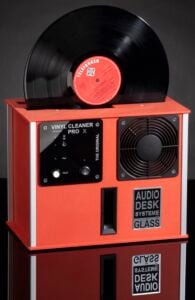 Audio Desk Systeme Vinyl Cleaner PRO X 10th Anniversary LP Cleaning System (Red)