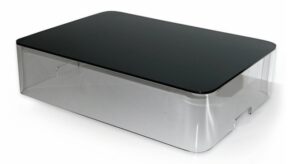Gingko Acrylic Plinth Top Dust Cover -VPI Scout SP-2 BLACK TOP