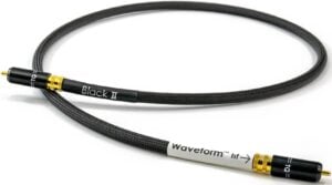 Tellurium Q Black II Waveform HF Digital Cable (RCA Connectors)