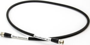 Tellurium Q Silver Diamond Waveform HF Digital Cable (BNC Connectors)