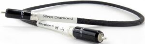 Tellurium Q Silver Diamond Waveform HF Digital Cable (RCA Connectors)