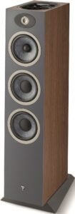 FOCAL Theva N°3-D Dolby Atmos Floorstanding Speaker (Dark Wood, EACH)