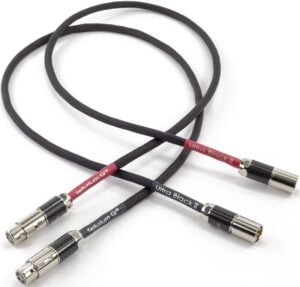 Tellurium Q Ultra Black II XLR-XLR Interconnect Cables (PAIR)