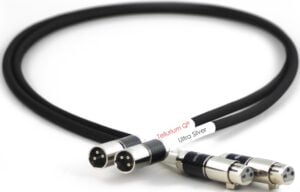 Tellurium Q Ultra Silver XLR-XLR Interconnect Cables (PAIR)