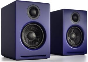 Audioengine A2+ Wireless Bluetooth Desktop Speakers (Matte Blue)