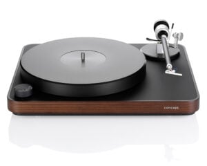 Clearaudio Concept AiR Dark Wood Turntable with Satisfy Black Tonearm