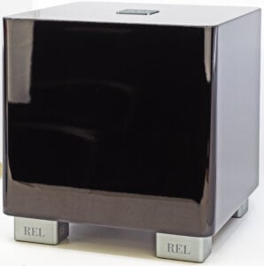 REL Acoustics T/5x Sub w/natural-sounding deep-bass improves imaging